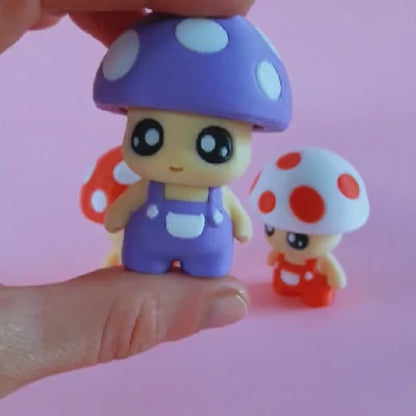 Mantar Figür Switch'li Anahtarlık