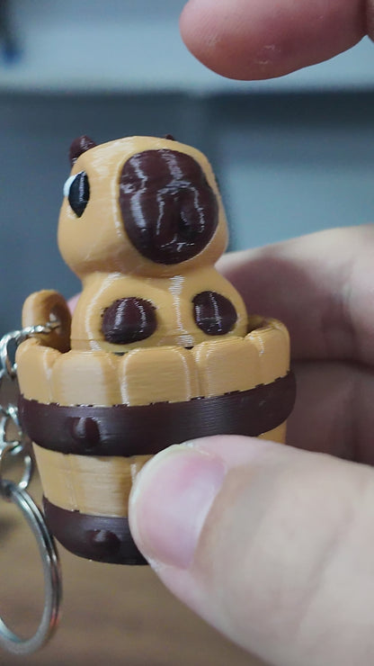 Capybara Switch'li Anahtarlık